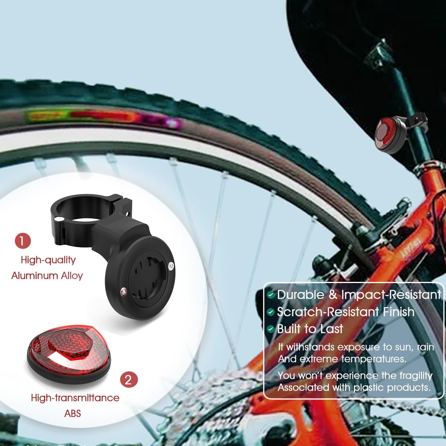 BikeGuard™ Anti-Bicycle Theft Mount For FindMyStuff™