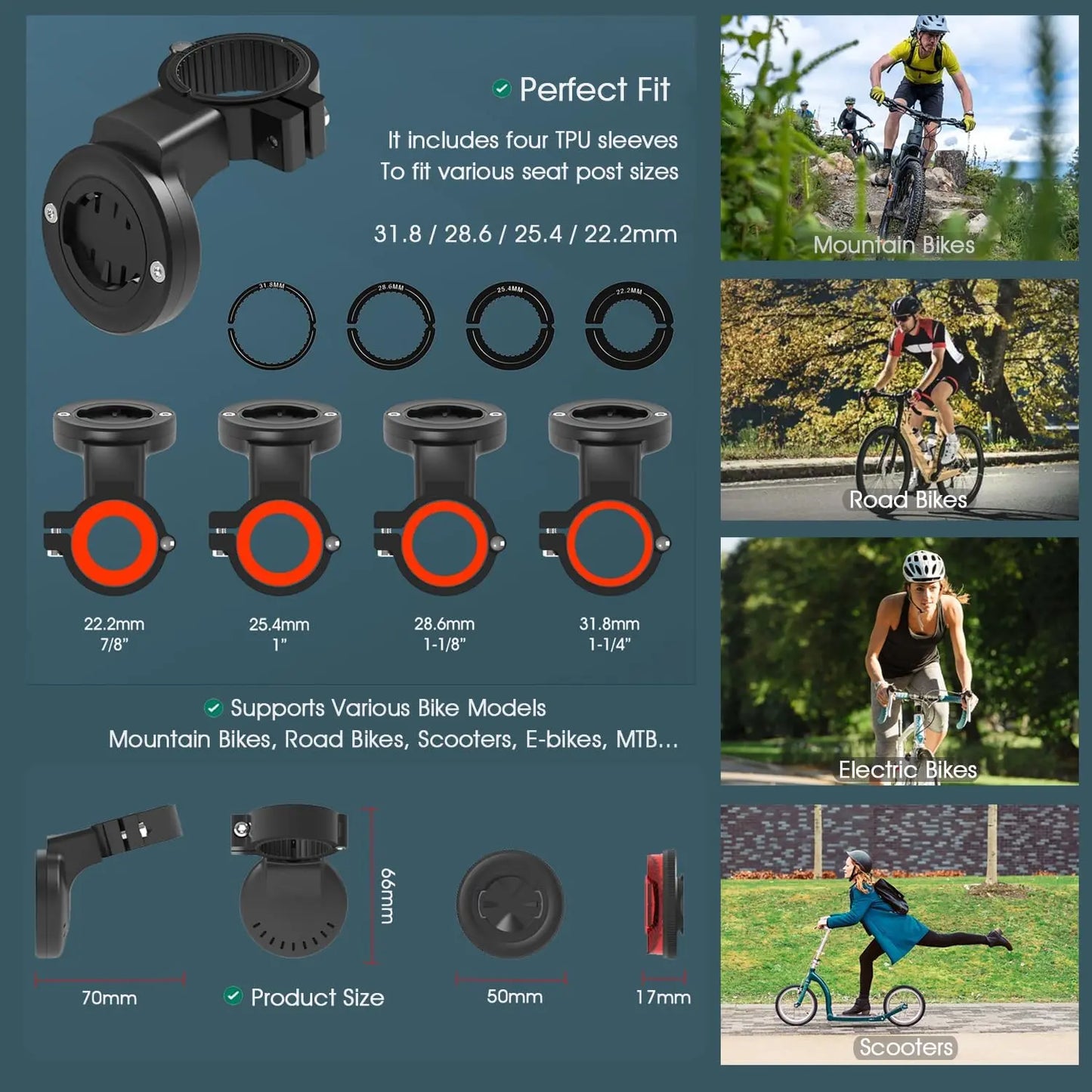 BikeGuard™ Anti-Bicycle Theft Mount - FindMyStuff GPS Car Tracker