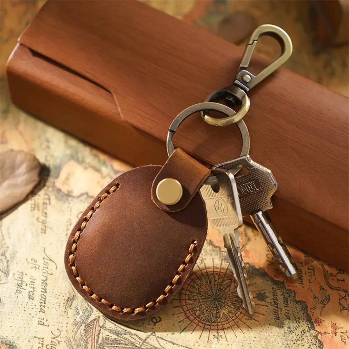 Leather Keyring for FindMyStuff™ (2 Pack) FindMyStuff