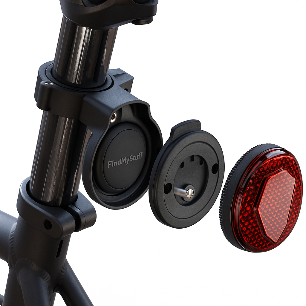 BikeGuard™ Anti-Bicycle Theft Mount For FindMyStuff™