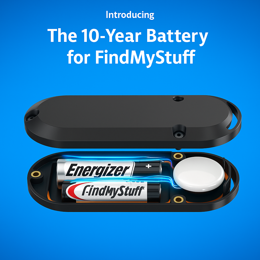 10 Year Battery Life Extender Case For FindMyStuff™