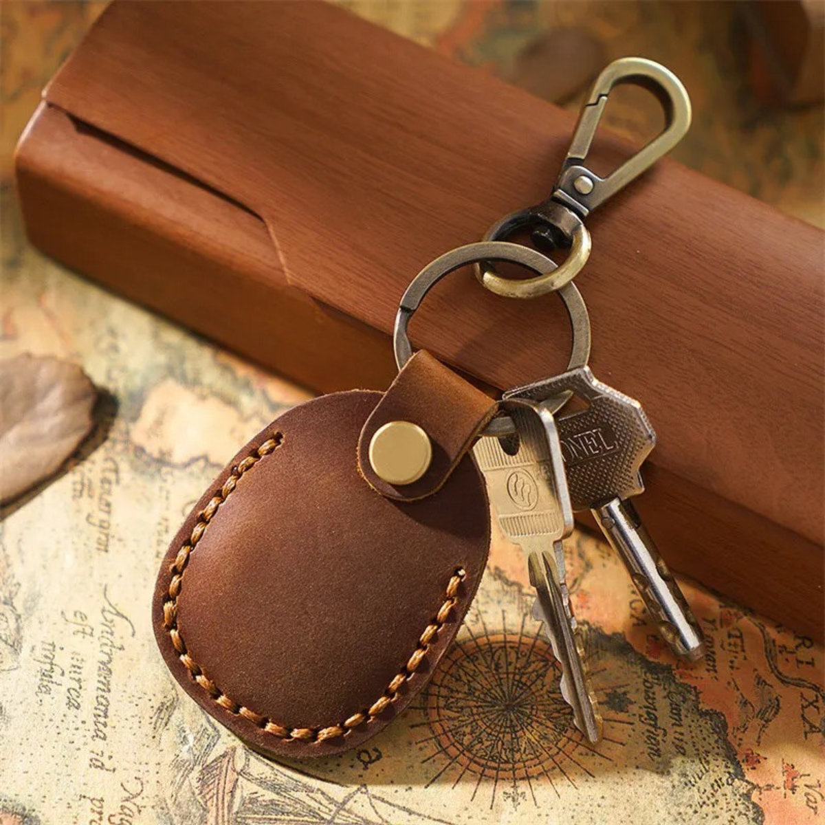 Leather Keyring for FindMyStuff™ (2 Pack)