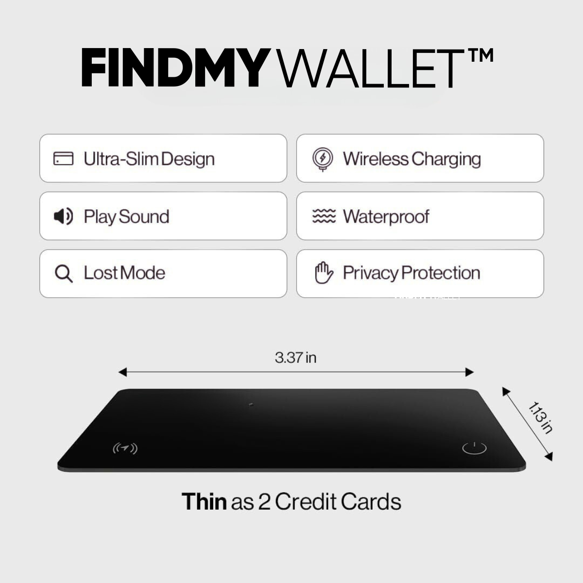 FindMyWallet™ Anti-Theft Tracker Smart Card