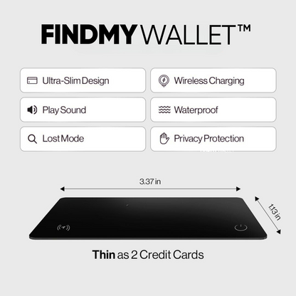 FindMyWallet™ Anti-Theft Tracker Smart Card
