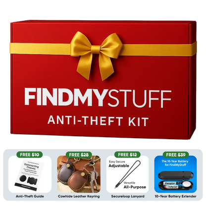 Anti-Theft Kit: 4 FREE Gifts ($69 Value) FindMyStuff GPS Car Tracker