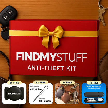 Anti-Theft Kit: 4 FREE Gifts ($69 Value) FindMyStuff GPS Car Tracker