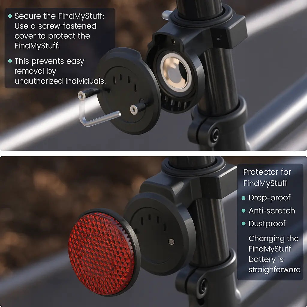 BikeGuard™ Anti-Bicycle Theft Mount - FindMyStuff GPS Car Tracker