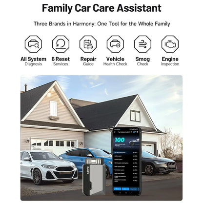 CarPal™ 6-in-1 Vehicle Diagnostic System OBD2 Repair & Maintenance Tool - FindMyStuff GPS Car Tracker