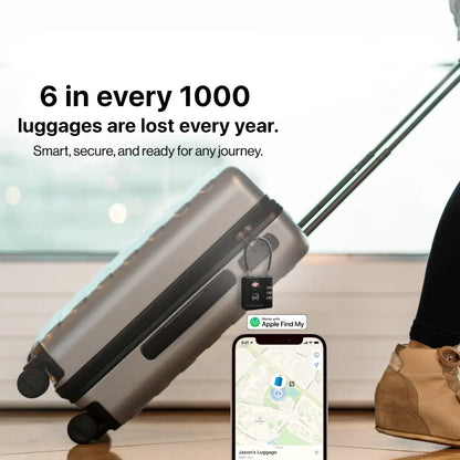 FindMyLuggage™ Anti-Theft Tracker Smart Lock - FindMyStuff GPS Car Tracker