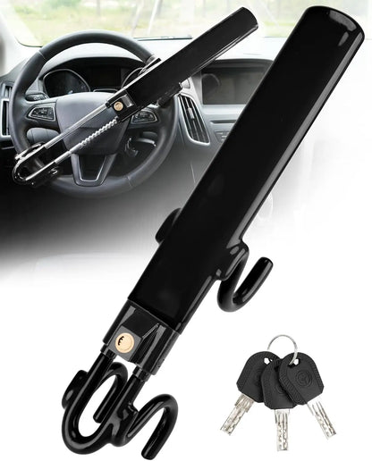 FortiLock™ Steering Wheel Clamp Anti-Car Theft Deterrent FindMyStuff GPS Car Tracker